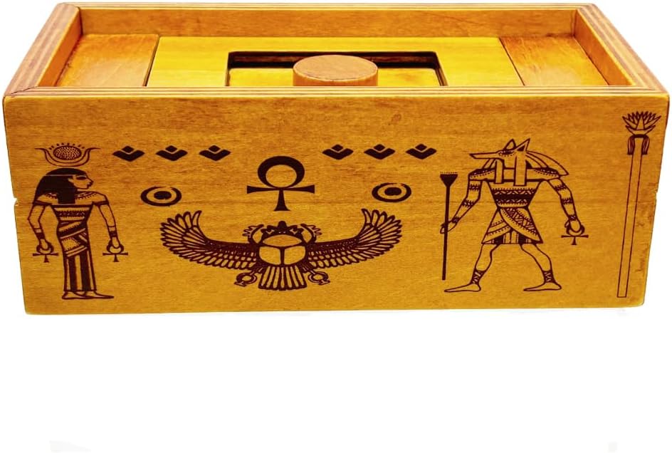 Pharoah's Tomb Puzzle Box - Level 3/5 Difficulty