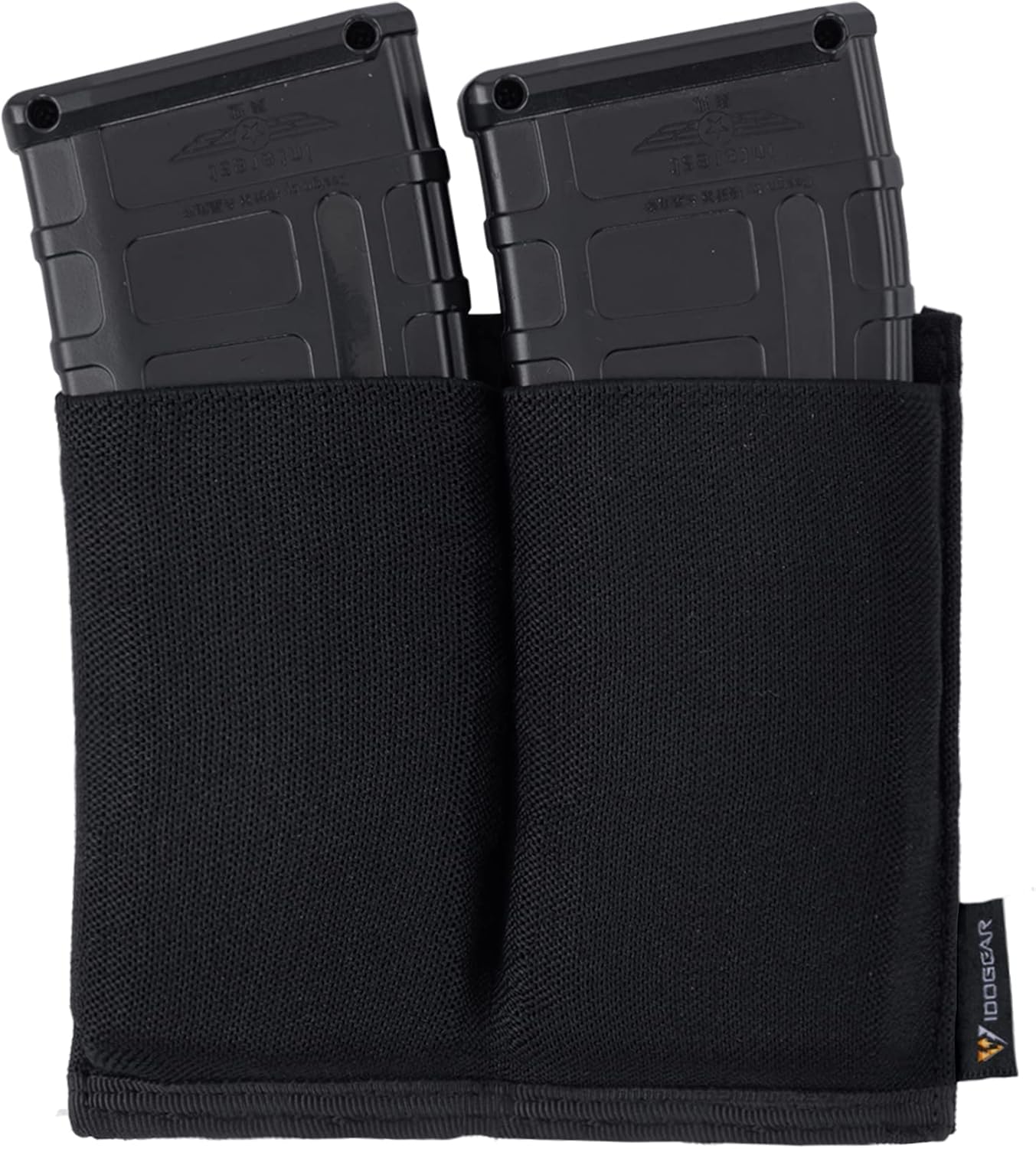 IDOGEAR Triple Mag Pouch Elastic Molle Magazine Pouches Open-top Carrier for M4/M16/AR/AK Rifle Magazines