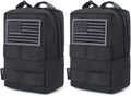 2 Pack Molle Pouches - Tactical Compact Water-Resistant EDC Pouch