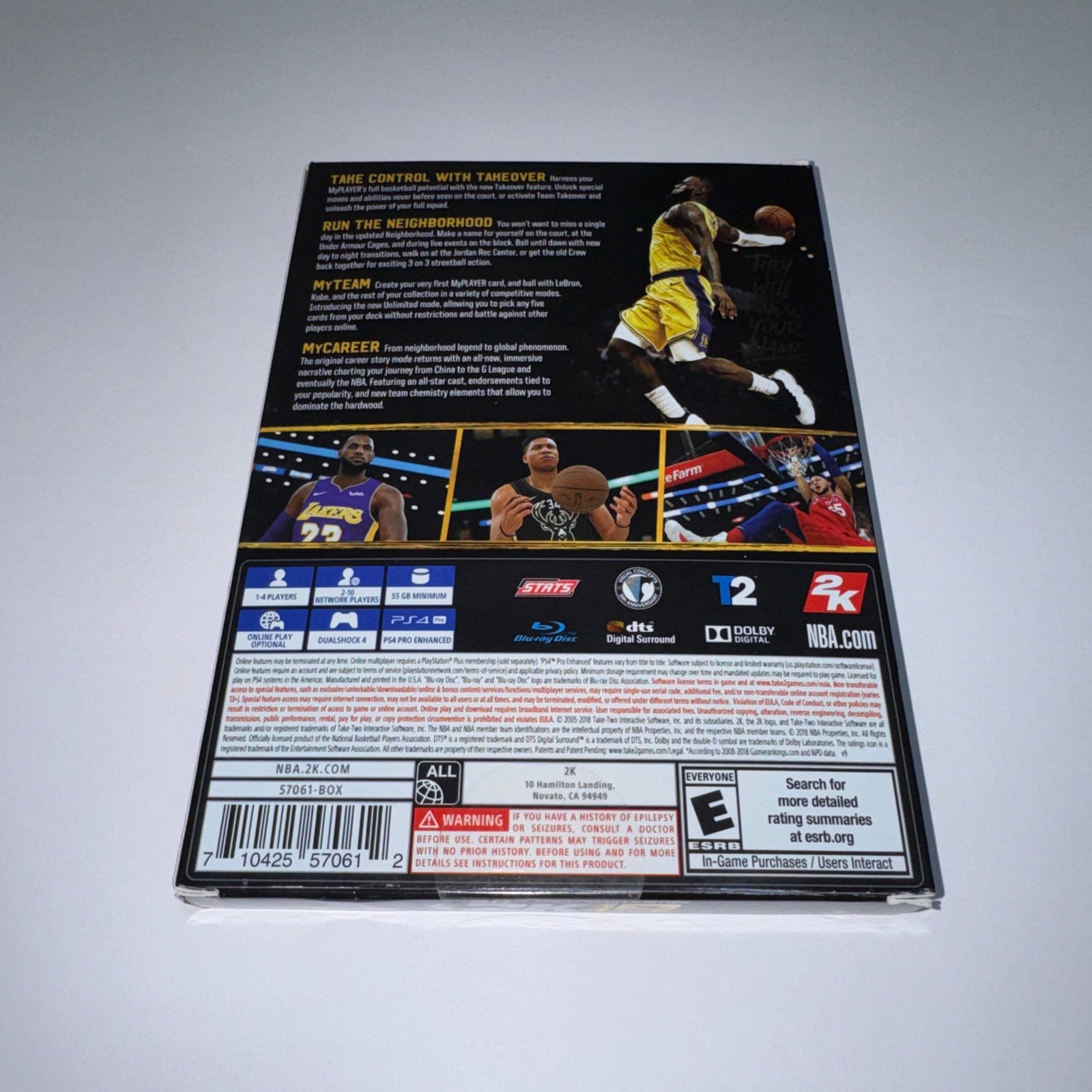 NBA 2K19 - 20th Anniversary Edition (Sony PlayStation 4, PS4)