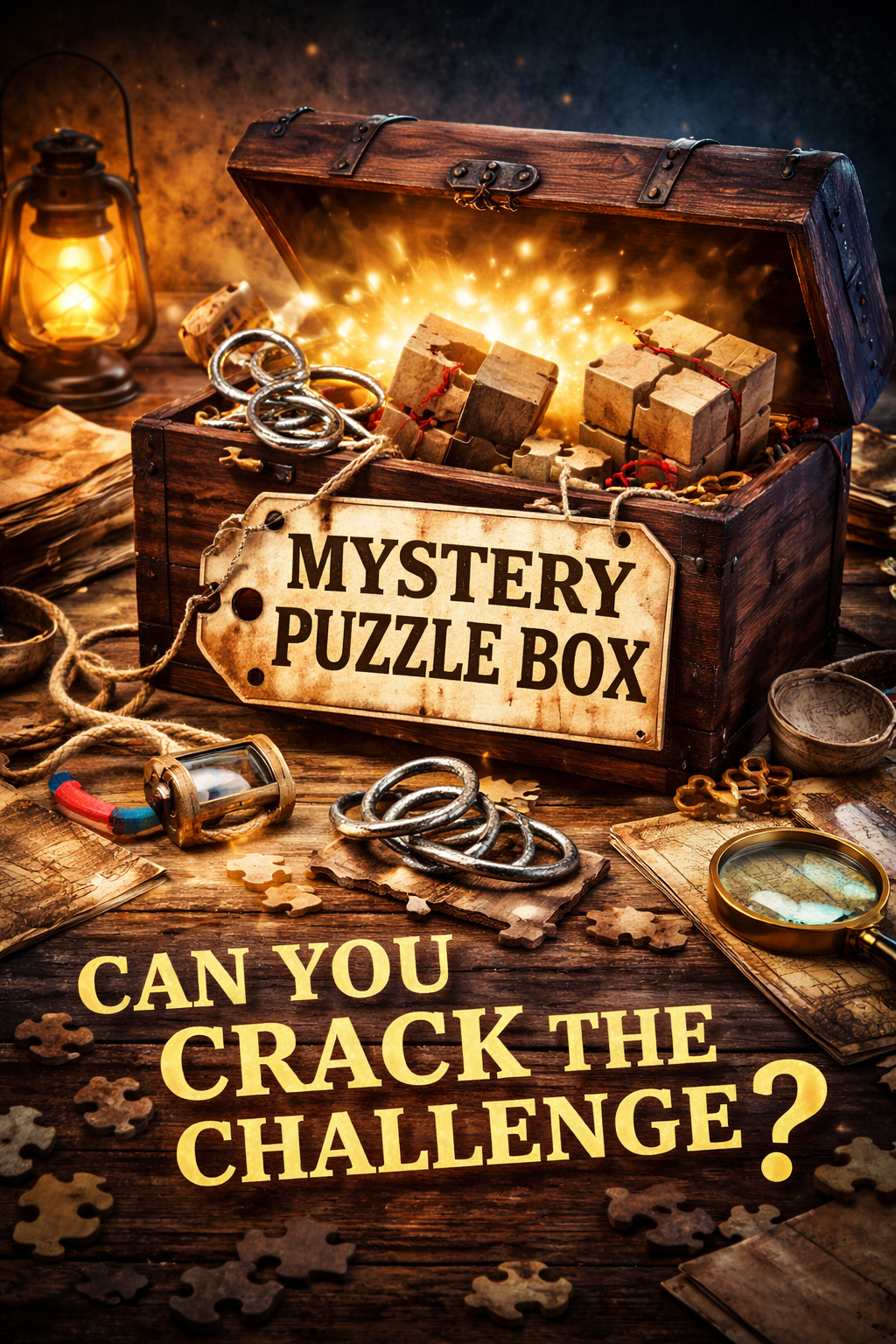 Mystery Puzzle Box – Think You’re Smarter Than the Box?