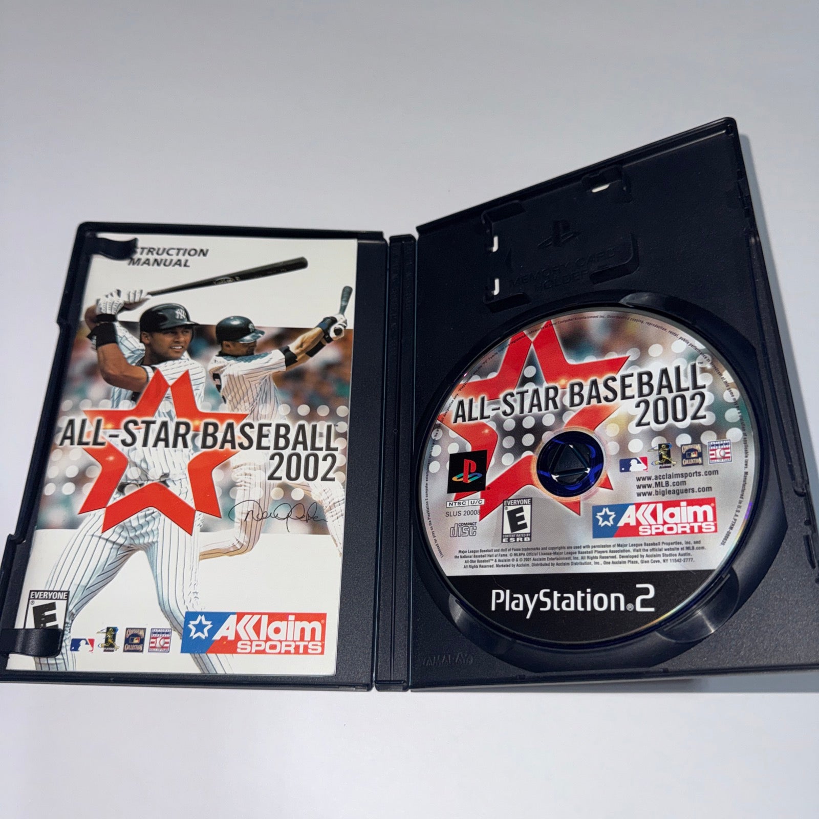 PlayStation 2 All-Star Baseball 2002 - CIB - Game + Box + Manual!
