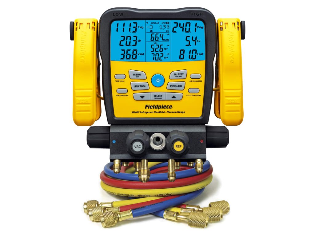 Fieldpiece SM482V Digital Manifold Gauge - HVAC Tools