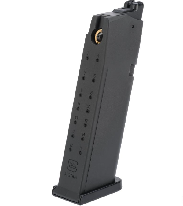 Umarex CO2 Magazine for GLOCK 17 Gen4 Gas Blowback Pistol by KWC