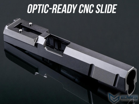 EMG Custom "Stella" 2011 Hi-CAPA Airsoft GBB Handgun w/ Minimalist Optic Ready Utility Slide