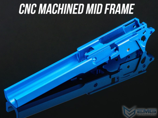 EMG Custom "Stella" 2011 Hi-CAPA Airsoft GBB Handgun w/ Minimalist Optic Ready Utility Slide