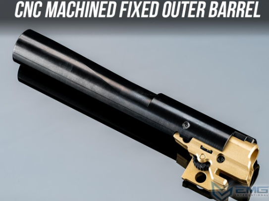 EMG Custom "Stella" 2011 Hi-CAPA Airsoft GBB Handgun w/ Minimalist Optic Ready Utility Slide