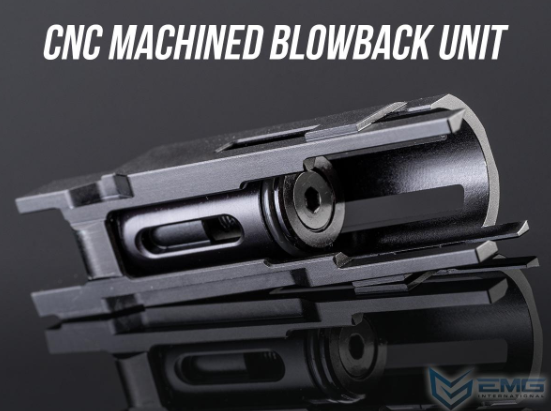 EMG Custom "Stella" 2011 Hi-CAPA Airsoft GBB Handgun w/ Minimalist Optic Ready Utility Slide