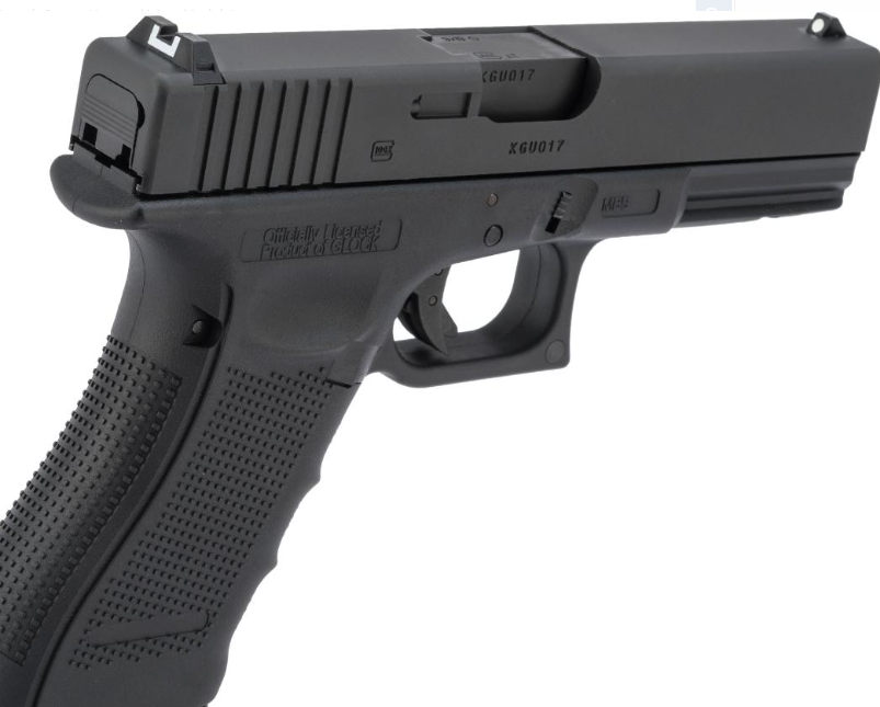 Spartan / Cybergun Licensed GLOCK 17 Gen 4 CO2 Gas Blowback Airsoft Pistol - LE / Military ONLY (Package: Gun Only)