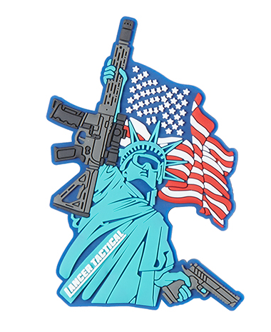 Lancer Tactical Statue of Liberty PVC Morale Patch