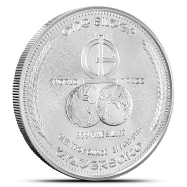 Universaro World Trade 1 oz Silver Round - AT SPOT