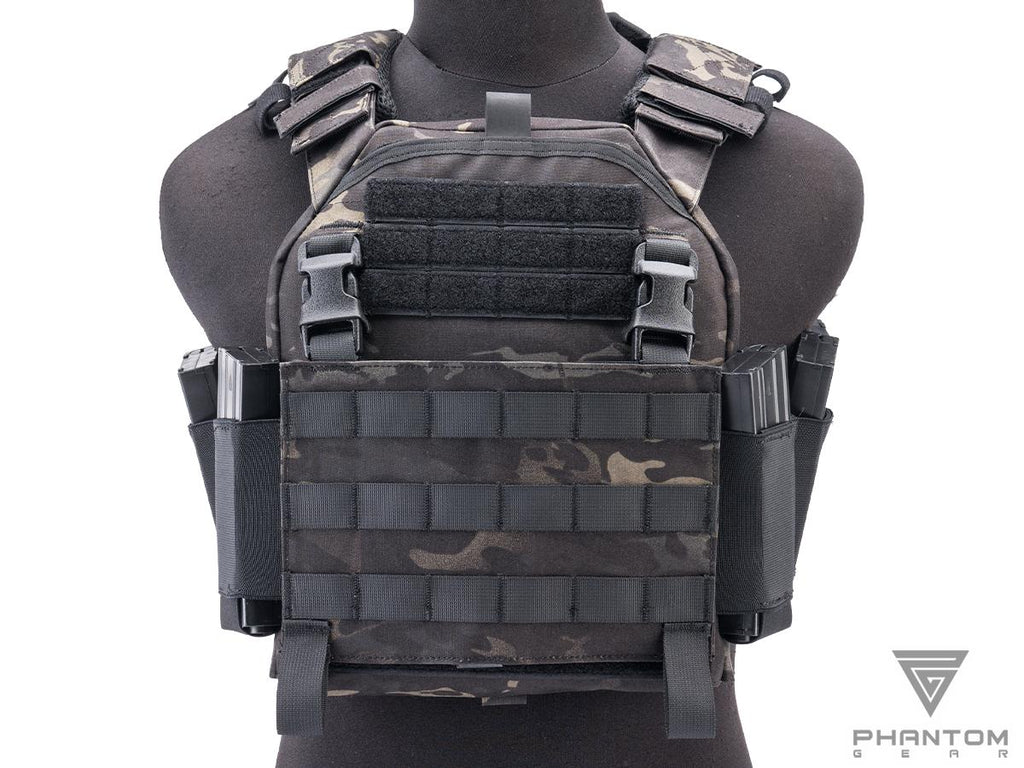 Phantom Gear "Wraith" T3 Plate Carrier (Color: Multicam Black / Medium / Vest Only)