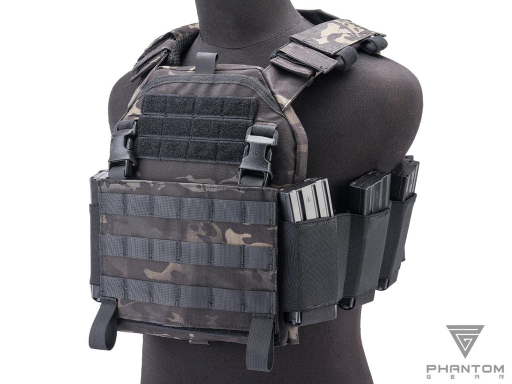 Phantom Gear "Wraith" T3 Plate Carrier (Color: Multicam Black / Medium / Vest Only)