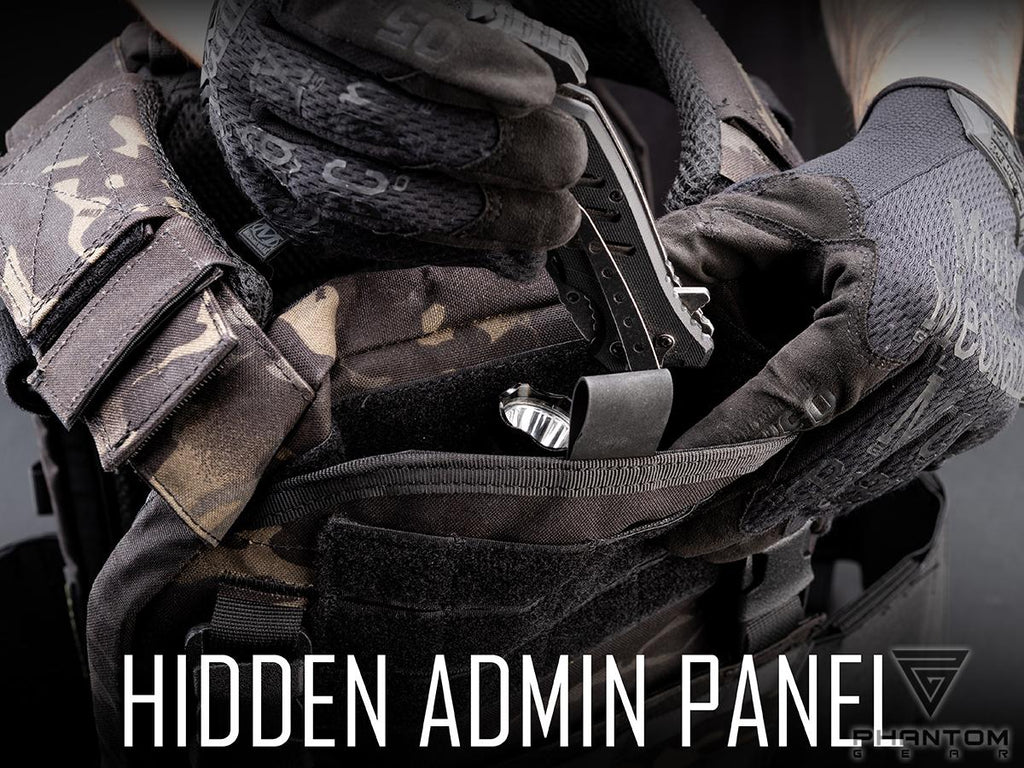 Phantom Gear "Wraith" T3 Plate Carrier (Color: Multicam Black / Medium / Vest Only)