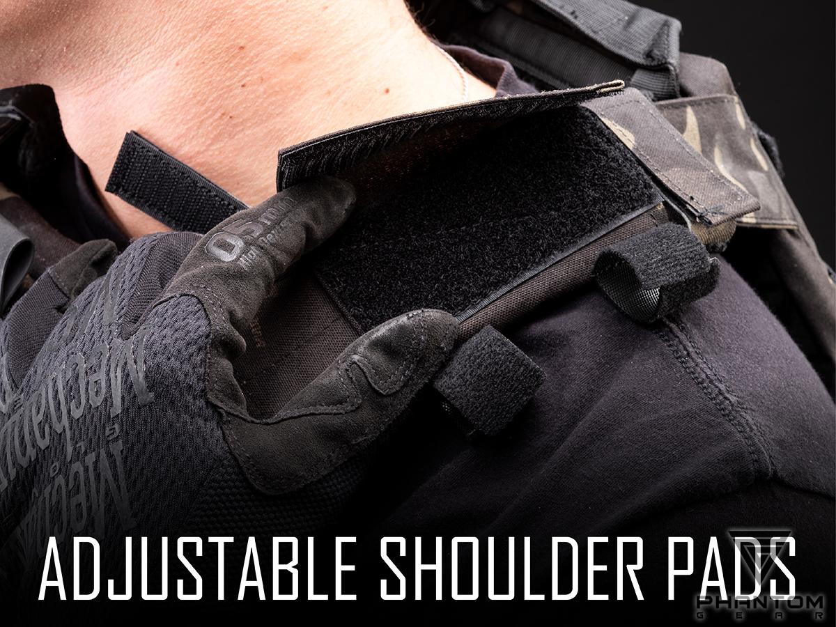 Phantom Gear "Wraith" T3 Plate Carrier (Color: Multicam Black / Medium / Vest Only)