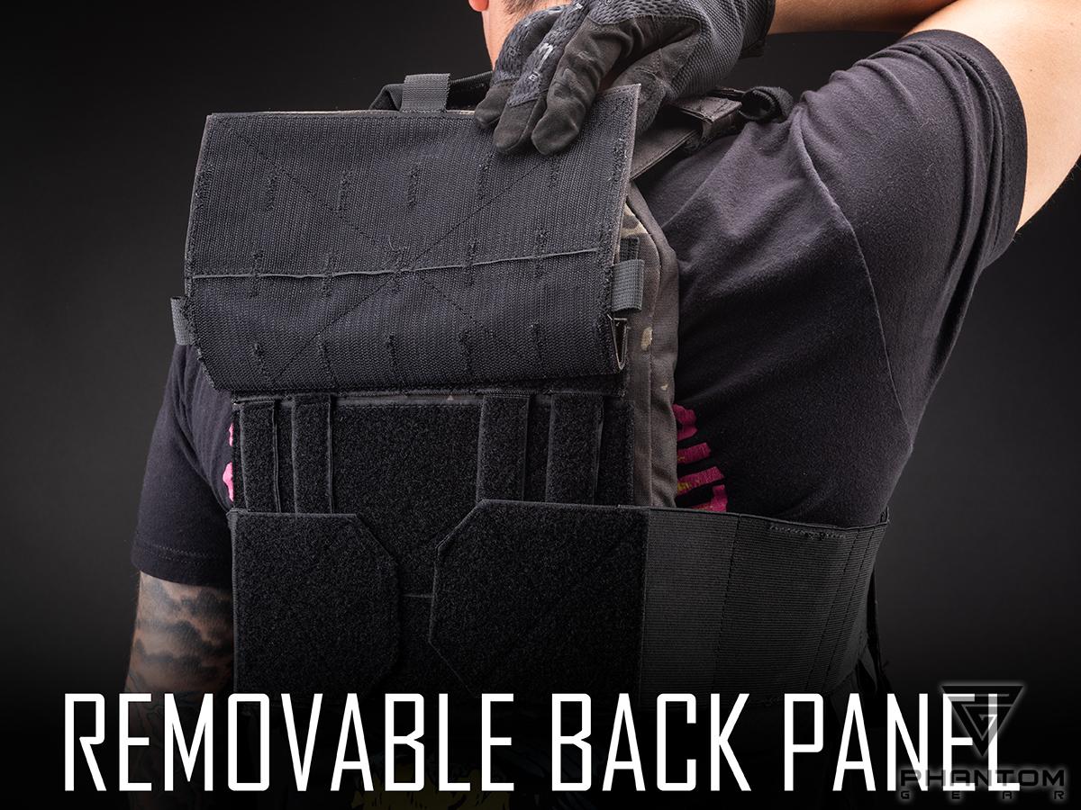 Phantom Gear "Wraith" T3 Plate Carrier (Color: Multicam Black / Medium / Vest Only)